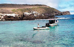 arrival by boat