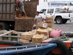 importing goods from the continent